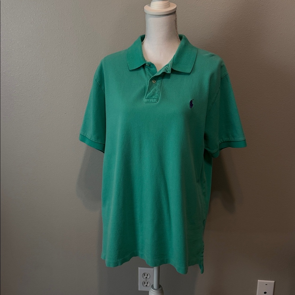 Ralph Lauren Aqua Polo Shirt